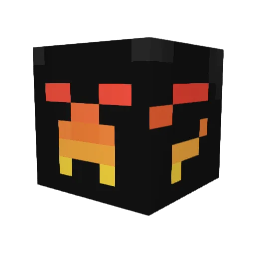 Cadeleo Minecraft avatar head, 3D render