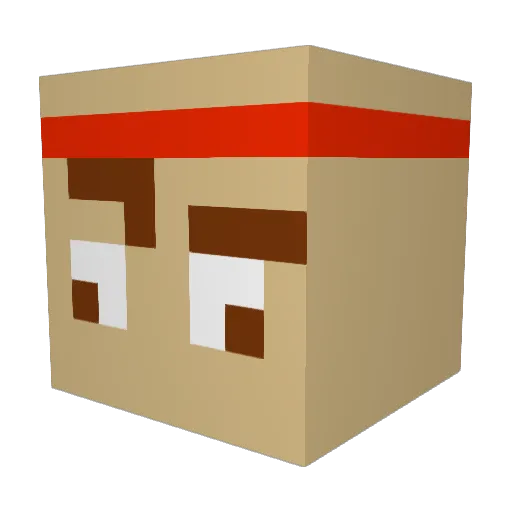 CadenBurleson Minecraft avatar head, 3D render
