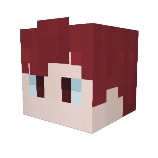 CadenLane046166 Minecraft avatar head, 3D render