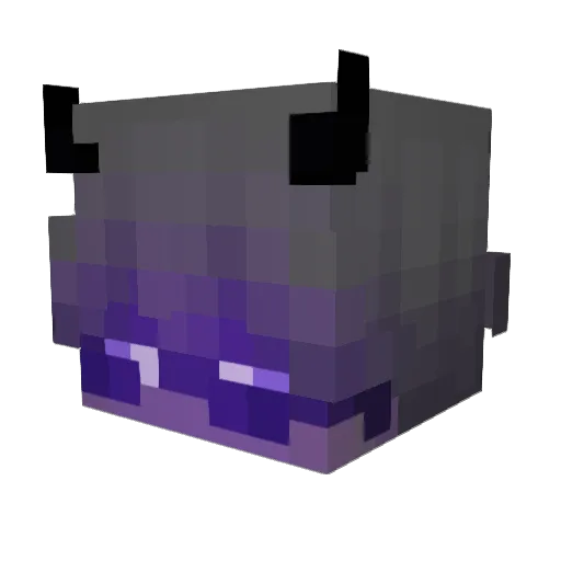 CadiaaNN Minecraft avatar head, 3D render
