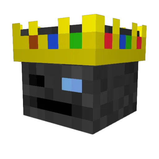 Cadocc Minecraft avatar head, 3D render