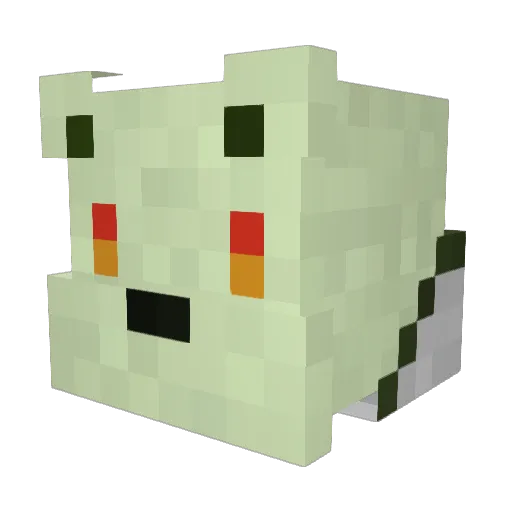 Cadyo_ Minecraft avatar head, 3D render