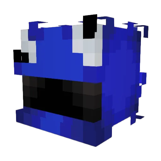 CaelJ Minecraft avatar head, 3D render