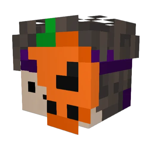 Caesar6767 Minecraft avatar head, 3D render
