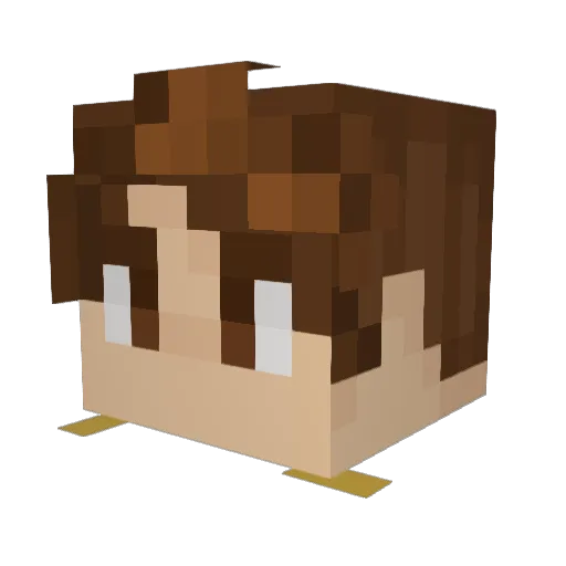 Caesars_Legion Minecraft avatar head, 3D render