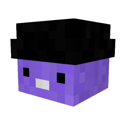 CafezalDeCabasso Minecraft avatar head, 3D render