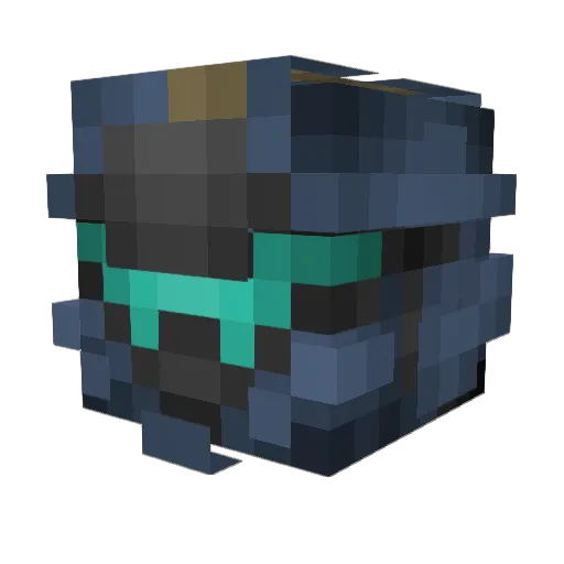 Caffeine_wizard Minecraft avatar head, 3D render