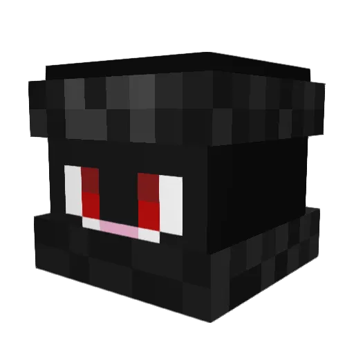Cafu Minecraft avatar head, 3D render