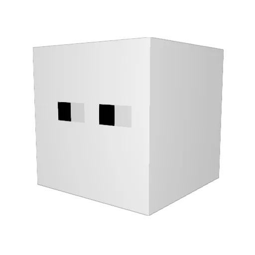 CagySpider Minecraft avatar head, 3D render