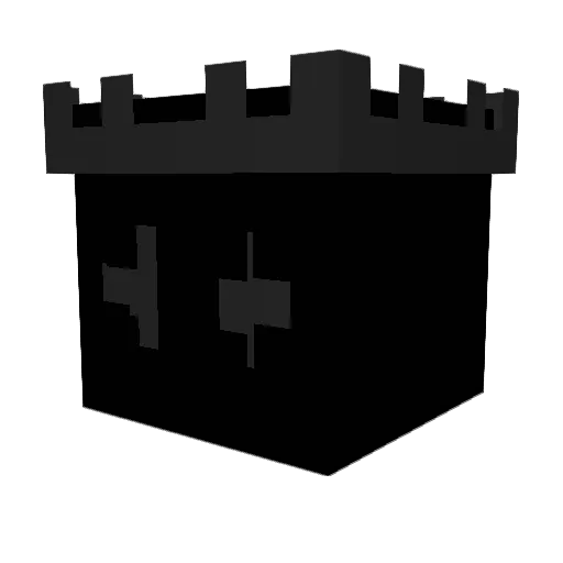 Cahoon13 Minecraft avatar head, 3D render
