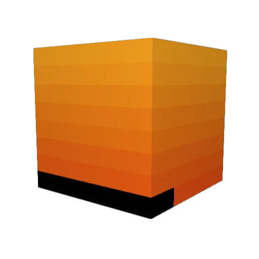 Cahrles Minecraft avatar head, 3D render