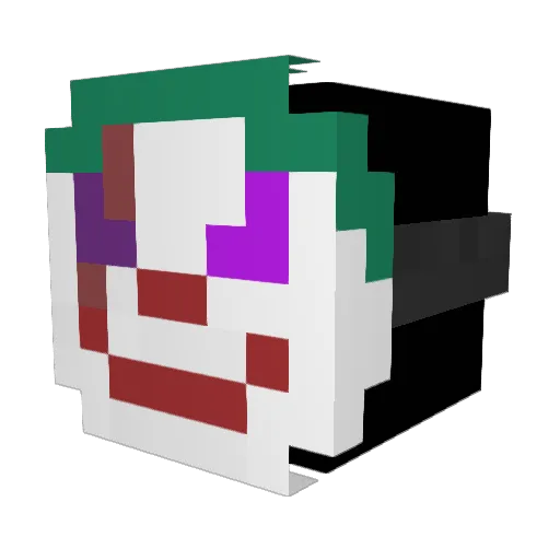 Cai420 Minecraft avatar head, 3D render