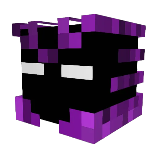 Caiboy Minecraft avatar head, 3D render