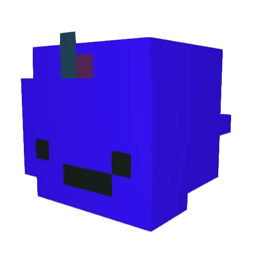 Caill0uPrime Minecraft avatar head, 3D render