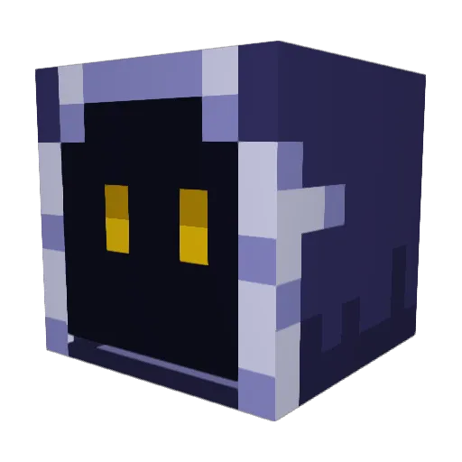 Caillean Minecraft avatar head, 3D render