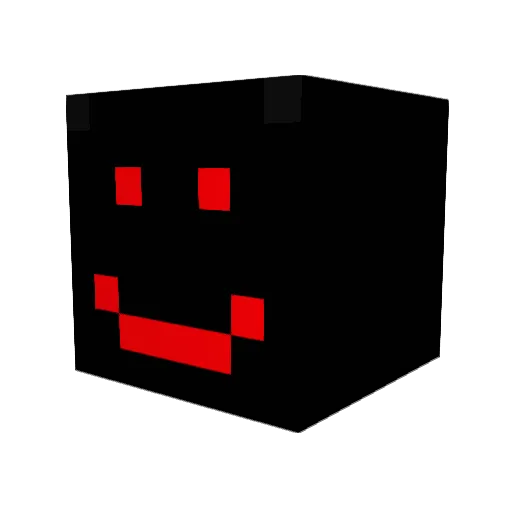 CaimBP Minecraft avatar head, 3D render