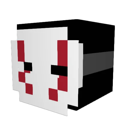 Cain3152 Minecraft avatar head, 3D render