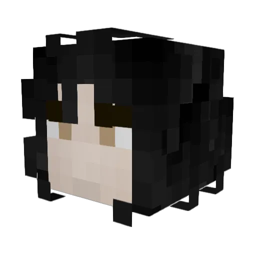 Cain415 Minecraft avatar head, 3D render