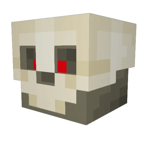 CainTheCondor Minecraft avatar head, 3D render