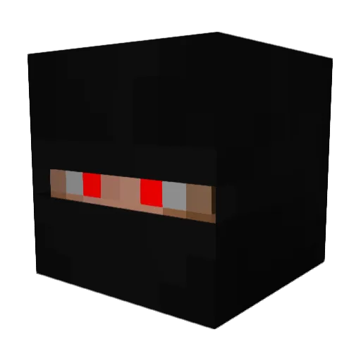 Cain_Bock Minecraft avatar head, 3D render