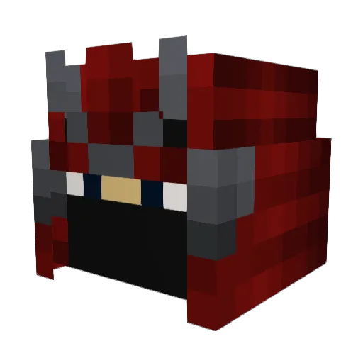 CaioMalmagro Minecraft avatar head, 3D render