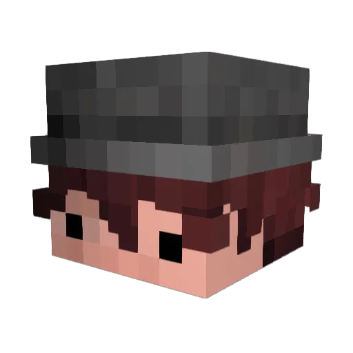 Caio_Anderson Minecraft avatar head, 3D render