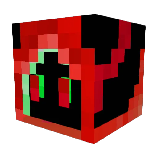 CaitlynLawrence Minecraft avatar head, 3D render