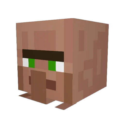 Caito_24 Minecraft avatar head, 3D render