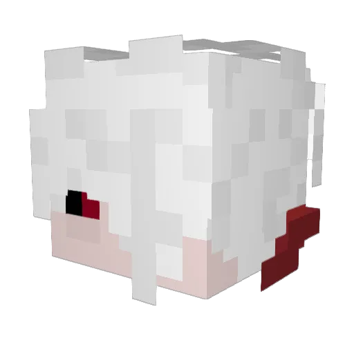 Caius_Hart Minecraft avatar head, 3D render