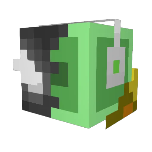 Cake_Sup Minecraft avatar head, 3D render