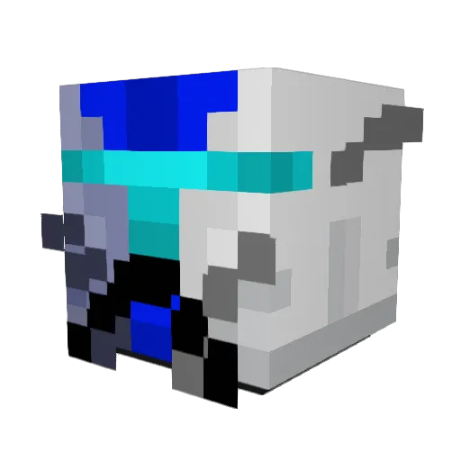 Cake_japman Minecraft avatar head, 3D render