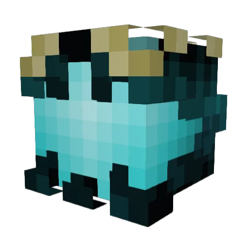 Cakeboy15 Minecraft avatar head, 3D render