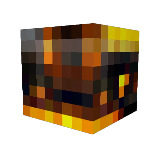 CakieDrood Minecraft avatar head, 3D render