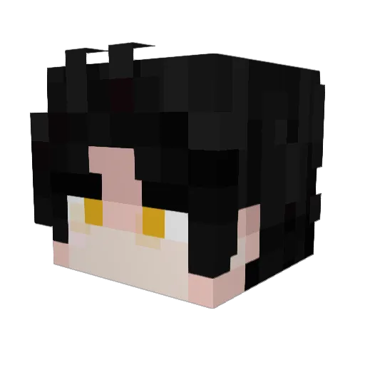 Cal_Aedar Minecraft avatar head, 3D render