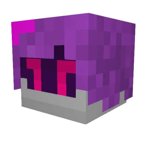 CalabresaXD Minecraft avatar head, 3D render