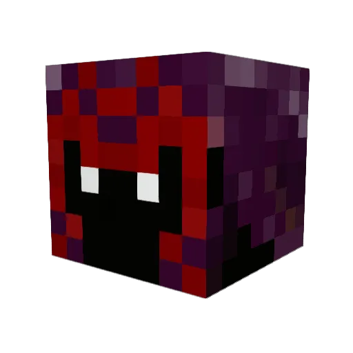 CalamityGaren Minecraft avatar head, 3D render