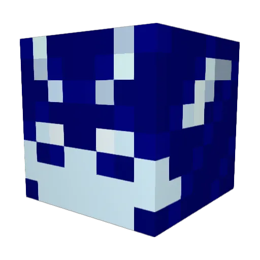 CalboEFC Minecraft avatar head, 3D render
