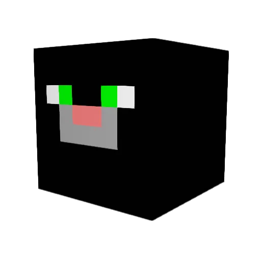 Caleb192 Minecraft avatar head, 3D render