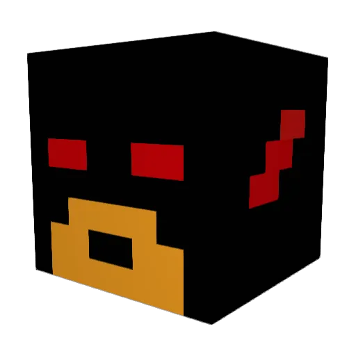 Calebblock1234 Minecraft avatar head, 3D render