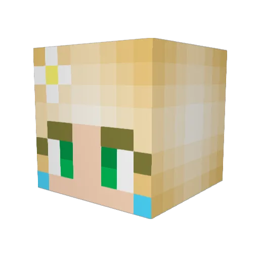 CaledonianKiwi Minecraft avatar head, 3D render