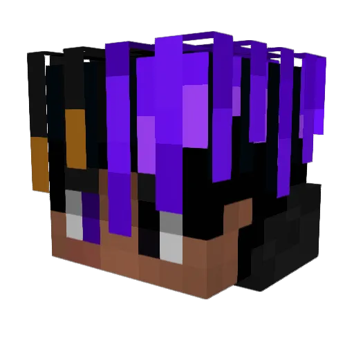 Caledur69 Minecraft avatar head, 3D render