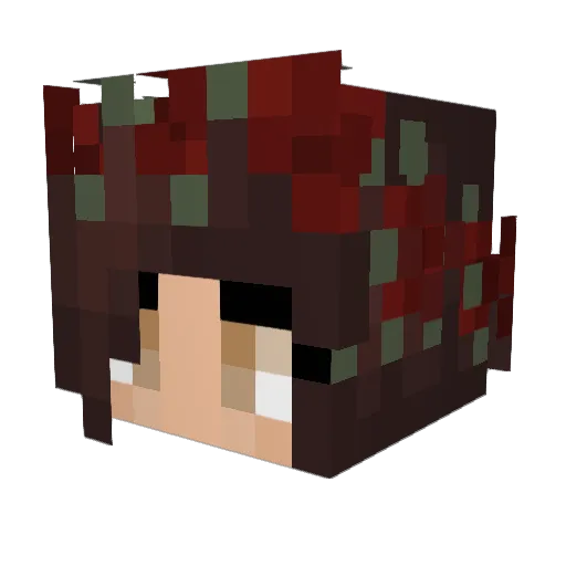 Cali_fornia22 Minecraft avatar head, 3D render