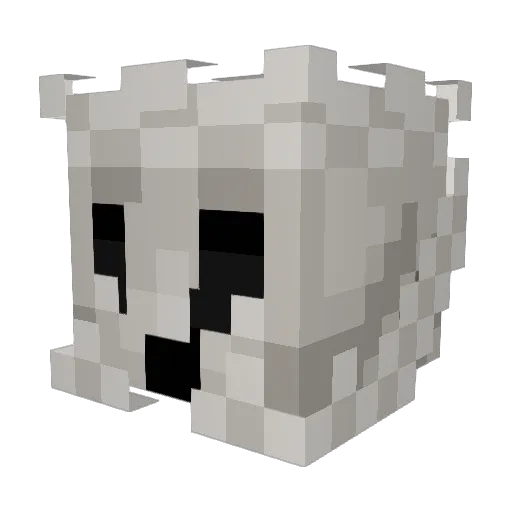 Caliban1020 Minecraft avatar head, 3D render