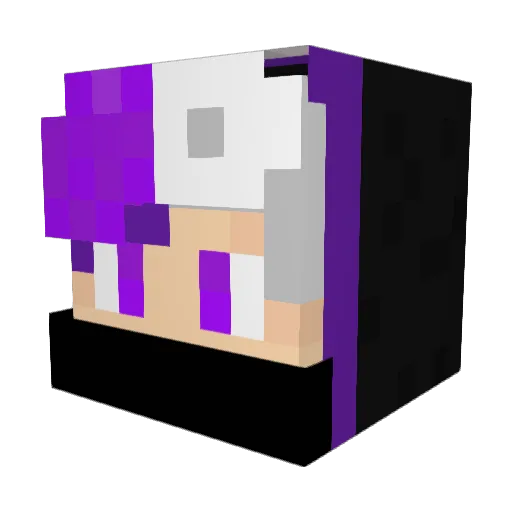 CalifaxGamerYT Minecraft avatar head, 3D render