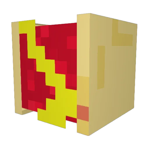 Call2play Minecraft avatar head, 3D render