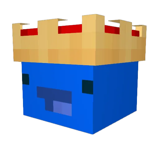 CallMeAngelo_ Minecraft avatar head, 3D render
