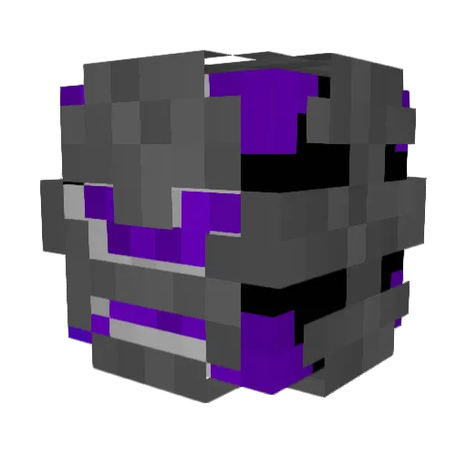 CallMeCanadian Minecraft avatar head, 3D render