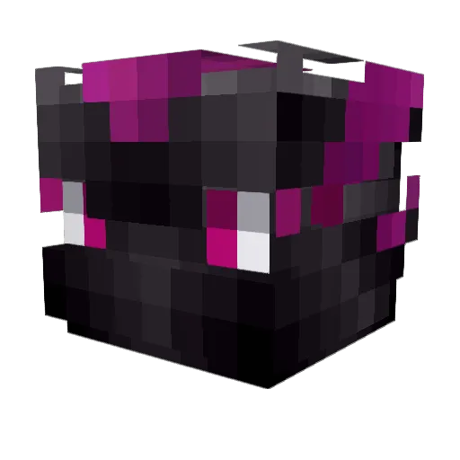 CallMeHubris Minecraft avatar head, 3D render