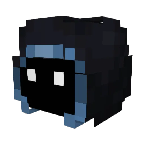 CallMeManaMan Minecraft avatar head, 3D render