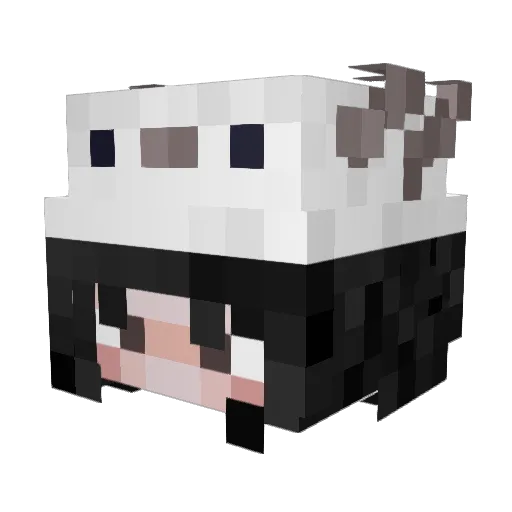 CallMeRegal Minecraft avatar head, 3D render